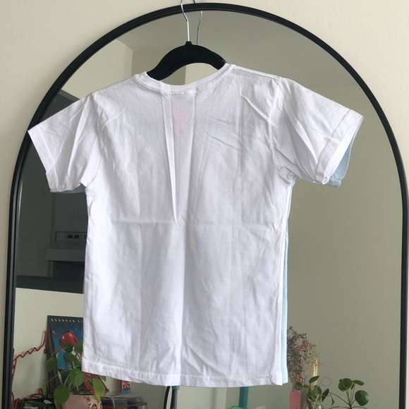 White Fairy Pink Glitter Baby Tee - Picture 2 of 5